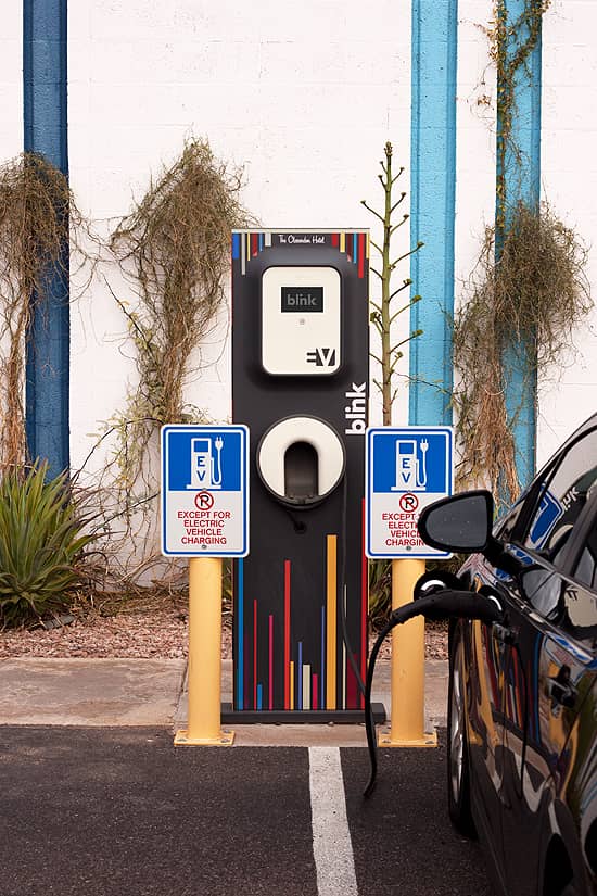 Clarendon Hotel EV Car Charging